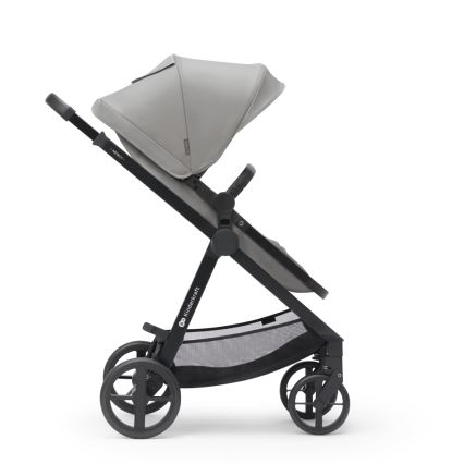 KINDERKRAFT - Kombinovaný kočík 3v1 NEWLY Moonlight grey  + autosedačka MINK PRO