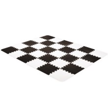 KINDERKRAFT - Penové puzzle LUNO 30ks čierna/biela