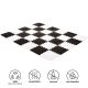 KINDERKRAFT - Penové puzzle LUNO 30ks čierna/biela