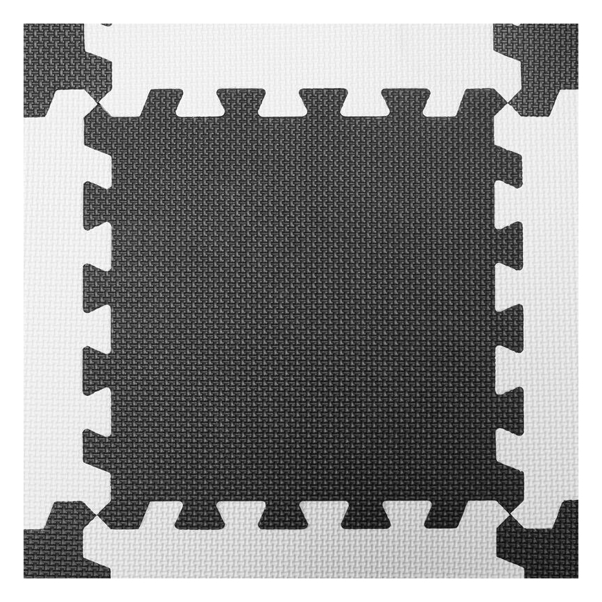 KINDERKRAFT - Penové puzzle LUNO 30ks čierna/biela