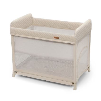 KINDERKRAFT SELECT - Cestovná postieľka MOON DREAM béžová