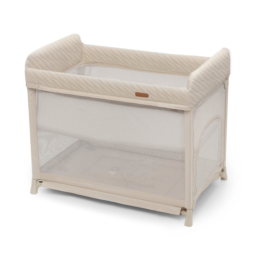 KINDERKRAFT SELECT - Cestovná postieľka MOON DREAM béžová