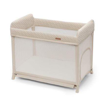 KINDERKRAFT SELECT - Cestovná postieľka MOON DREAM béžová
