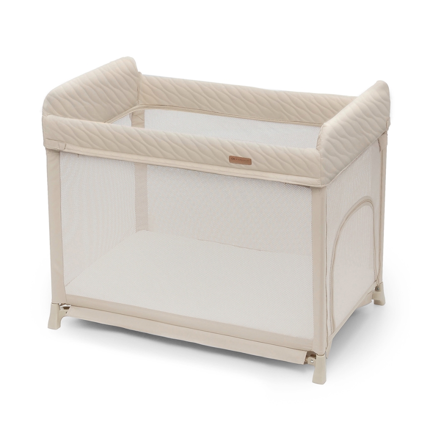 KINDERKRAFT SELECT - Cestovná postieľka MOON DREAM béžová