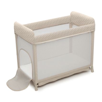 KINDERKRAFT SELECT - Cestovná postieľka MOON DREAM béžová