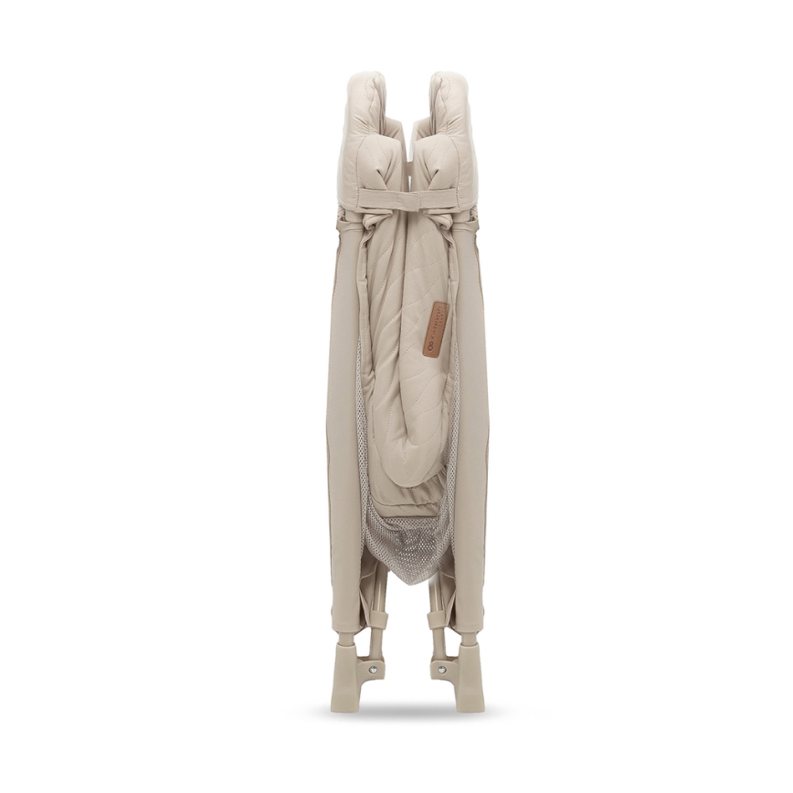 KINDERKRAFT SELECT - Cestovná postieľka MOON DREAM béžová