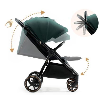 KINDERKRAFT SELECT - Športový kočík MITZY Jade green
