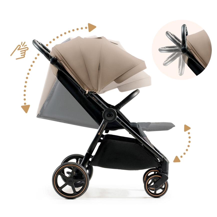 KINDERKRAFT SELECT - Športový kočík MITZY Linen beige