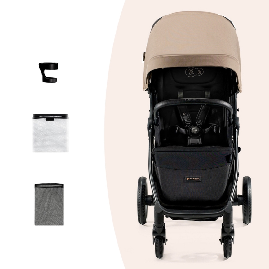 KINDERKRAFT SELECT - Športový kočík MITZY Linen beige