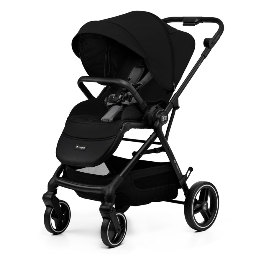 KINDERKRAFT SELECT - Športový kočík YOXI Pure black