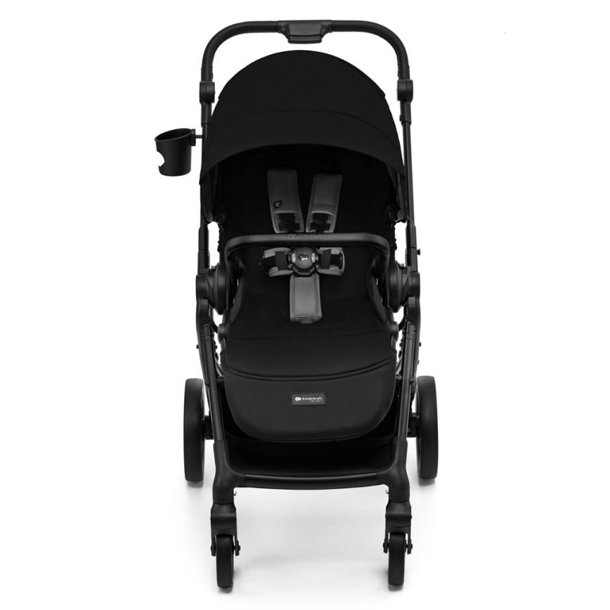 KINDERKRAFT SELECT - Športový kočík YOXI Pure black