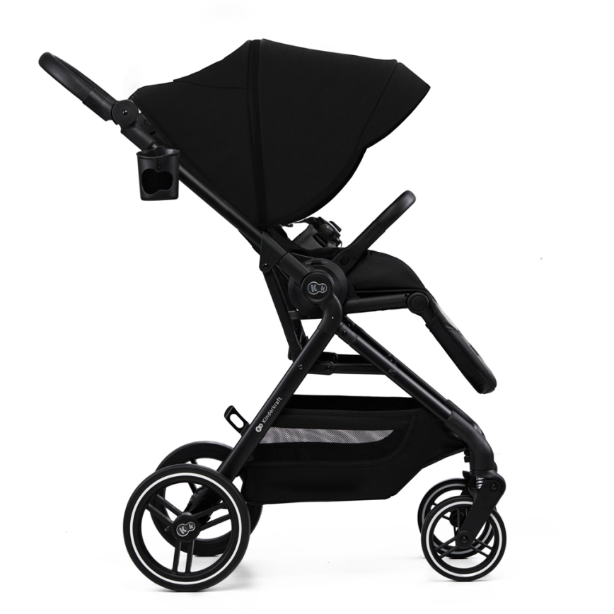 KINDERKRAFT SELECT - Športový kočík YOXI Pure black