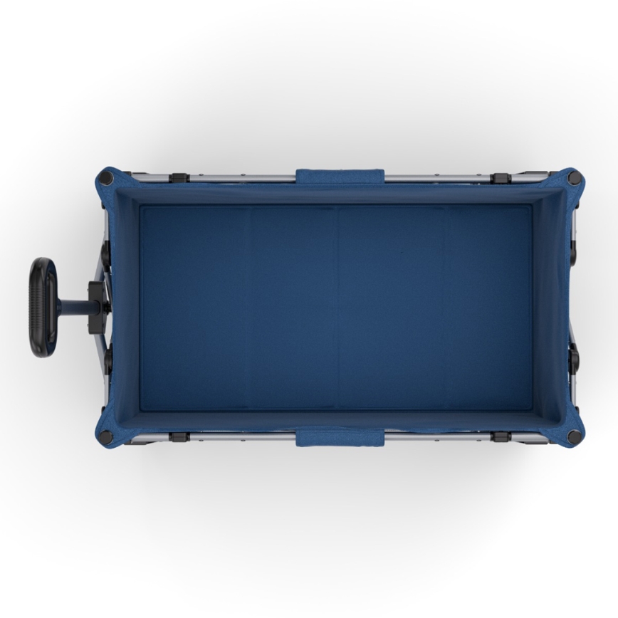 KINDERKRAFT - Skladací prepravný vozík WAGON ROLLSTER modrý