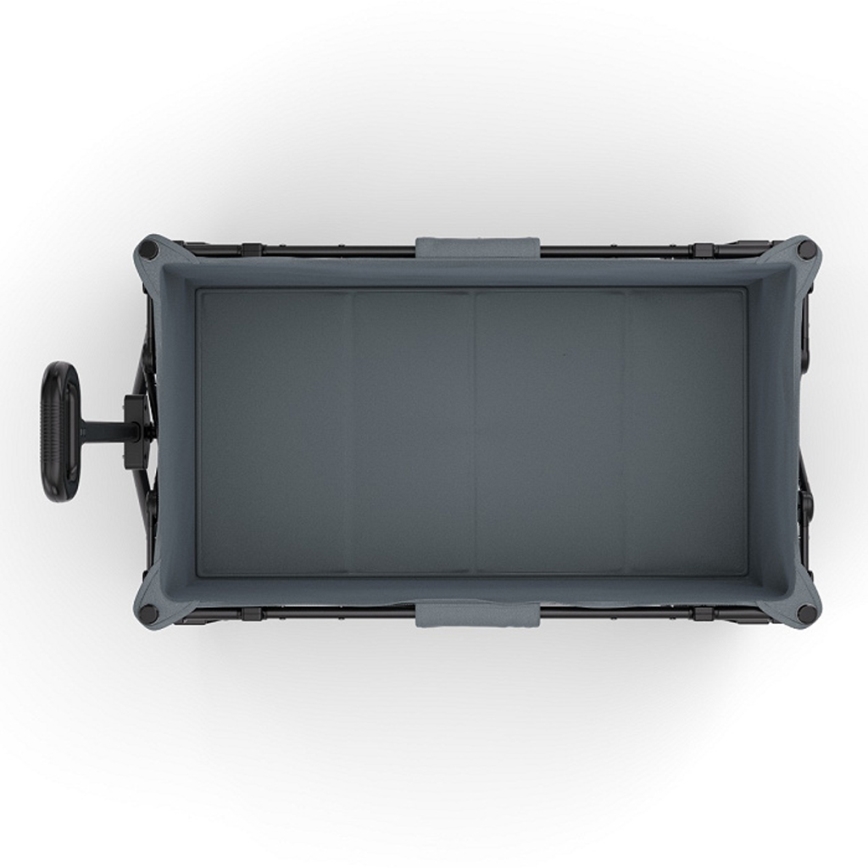 KINDERKRAFT - Skladací prepravný vozík WAGON ROLLSTER sivý