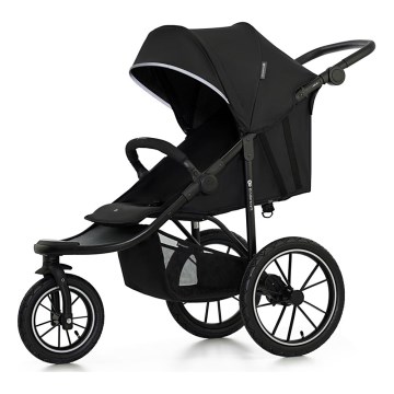KINDERKRAFT - Športový kočík HELSI2 čierna