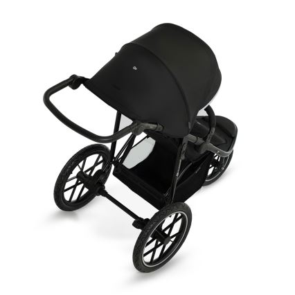 KINDERKRAFT - Športový kočík HELSI2 čierna