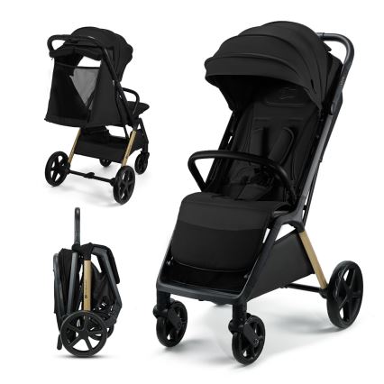 KINDERKRAFT - Športový kočík LOOM čierna