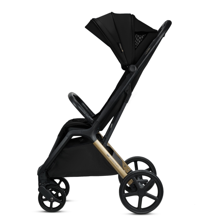 KINDERKRAFT - Športový kočík LOOM čierna