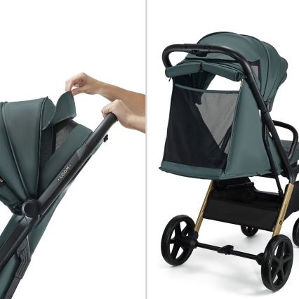KINDERKRAFT - Športový kočík LOOM zelený