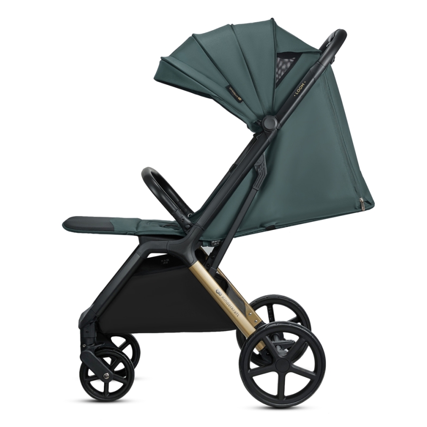 KINDERKRAFT - Športový kočík LOOM zelený