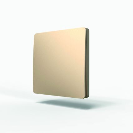 Kinetický bezdrôtový vypínač 1P IP67, zlatý