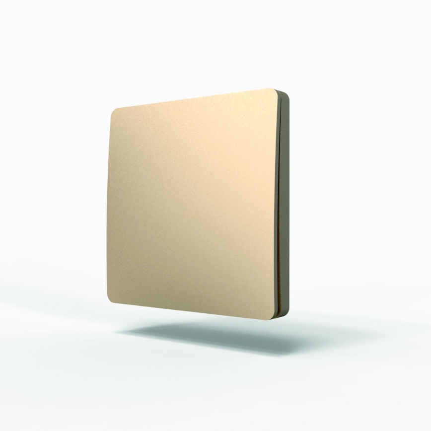 Kinetický bezdrôtový vypínač 1P IP67, zlatý