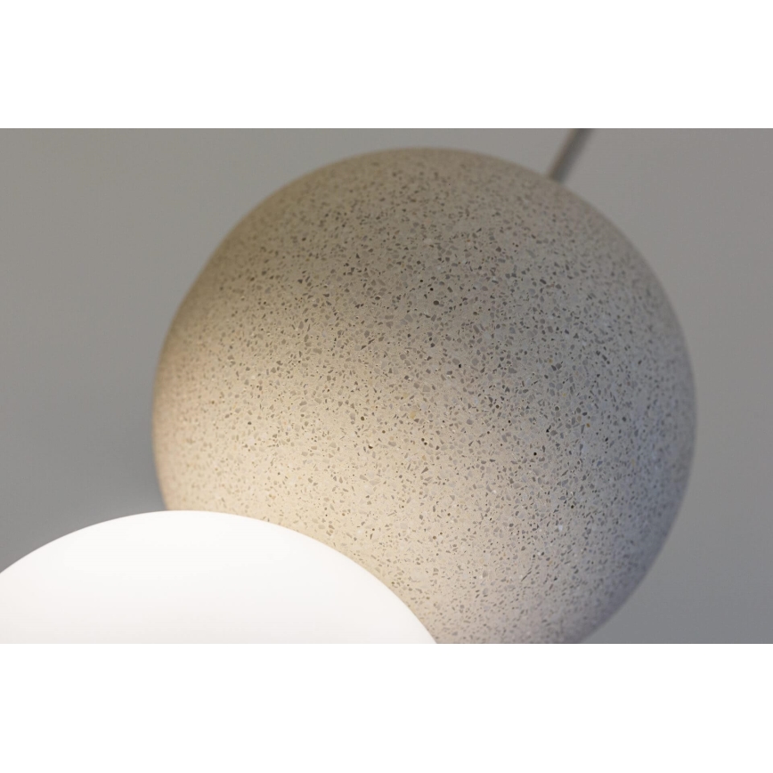 Luster na lanku STRING 1xG9/4W/230V biela