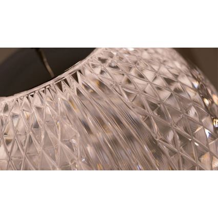 LED Luster na lanku ESMOND 12xLED/4,7W/230V lesklý chróm