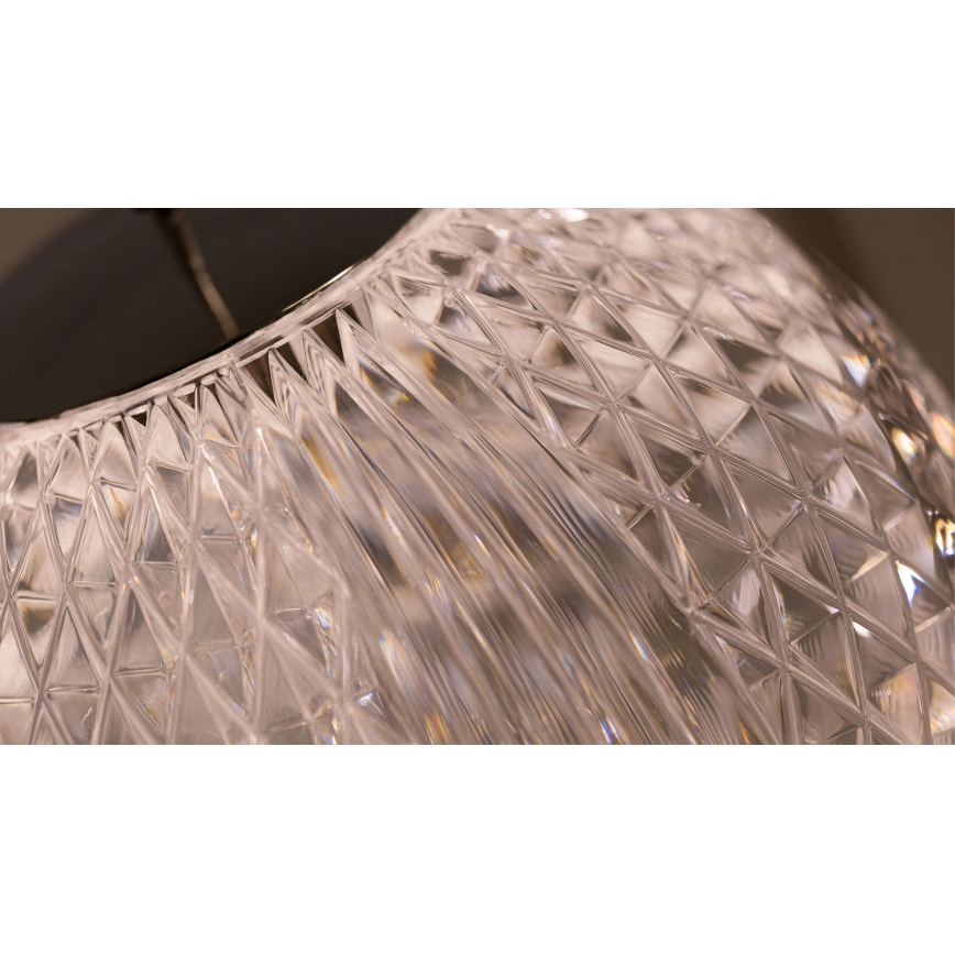 LED Luster na lanku ESMOND 12xLED/4,7W/230V lesklý chróm
