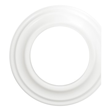 Kliklap - retro končni okvir v beli barvi