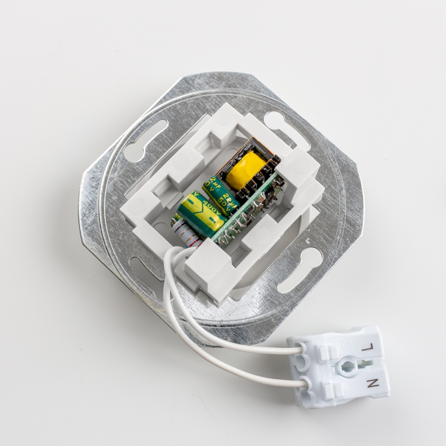 Kliklap - Retro USB zásuvka A+C bez rámčeka staroružová