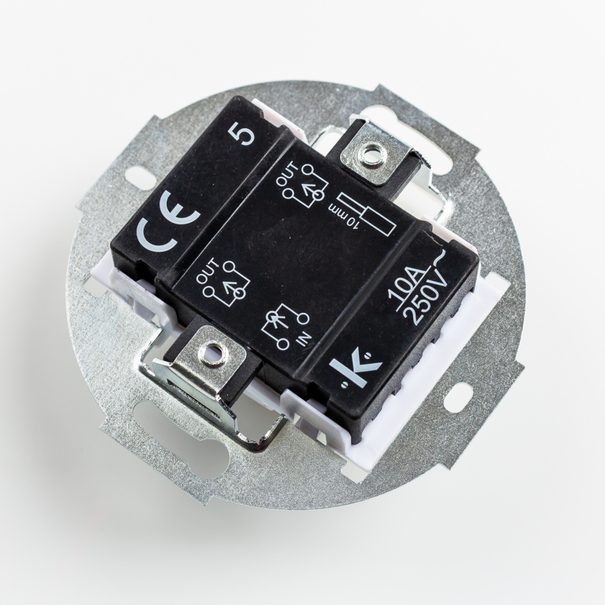 Kliklap - Snehobiele retro tlačidlo bez rámčeka