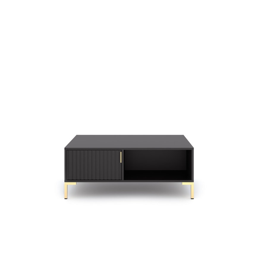 Klubska mizica FLOP črna