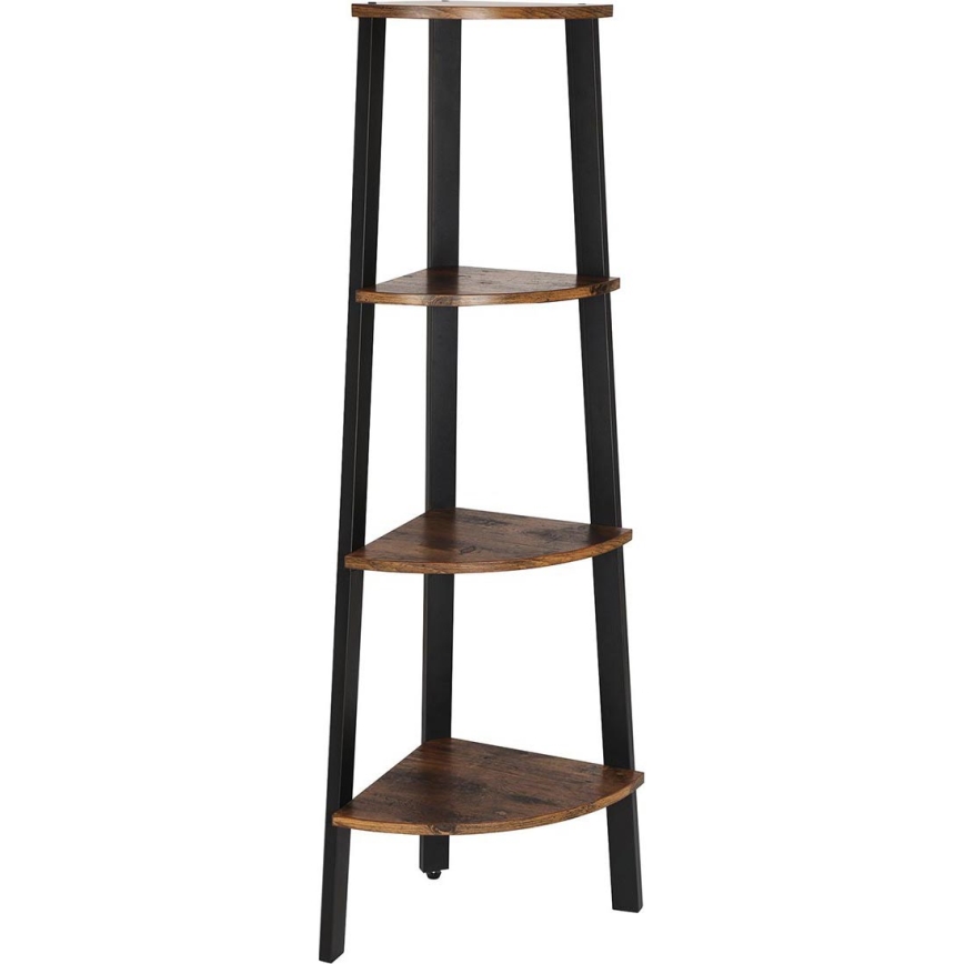 Knižnica NAVARO hnedá/čierna