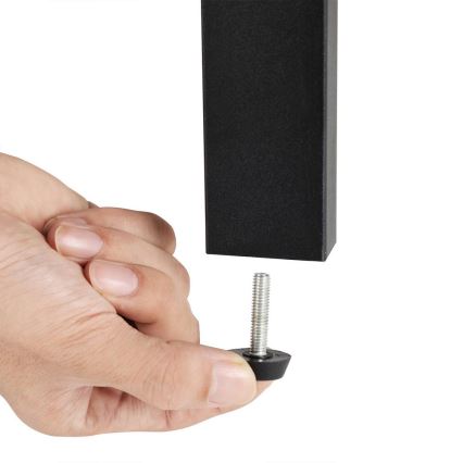 Knižnica NAVARO hnedá/čierna