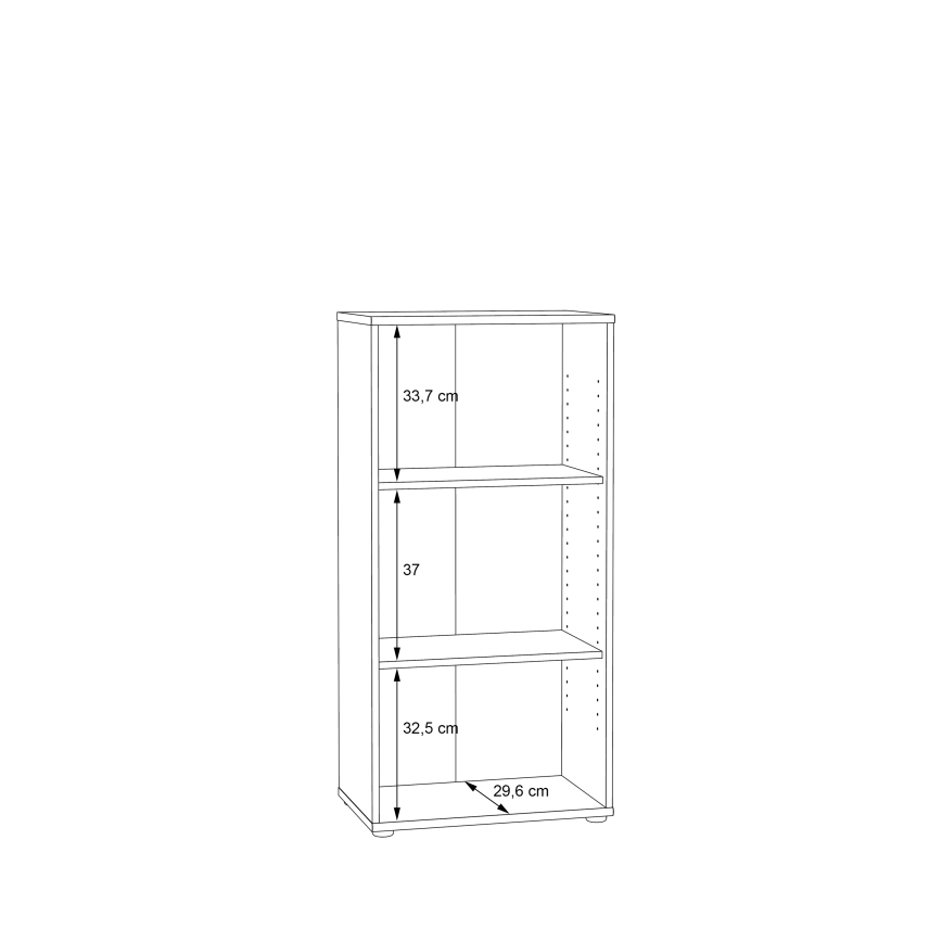 Knižnica URAN dub artisan