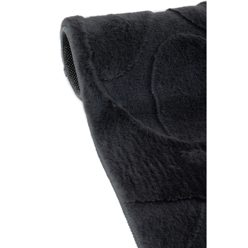 Koberec RABBIT 3D 120x170 cm antracit