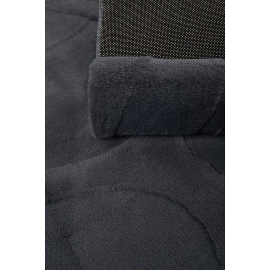 Koberec RABBIT 3D 80x150 cm antracit