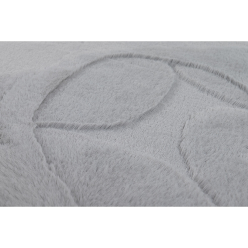 Koberec RABBIT 3D 80x150 cm svetlosivý