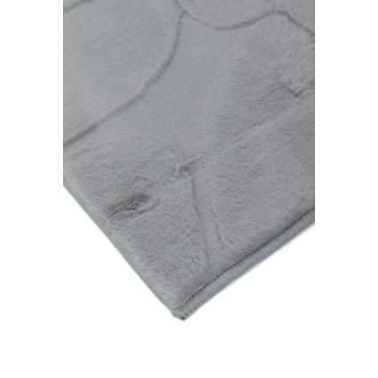 Koberec RABBIT 3D 80x150 cm svetlosivý