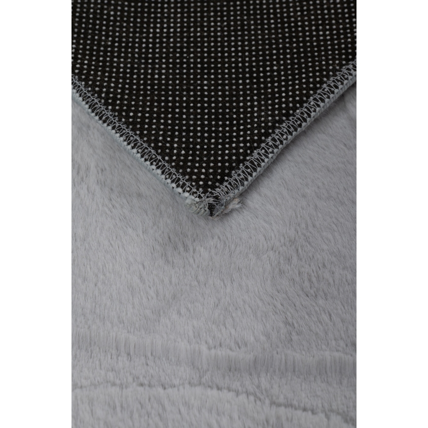 Koberec RABBIT 3D 80x150 cm svetlosivý