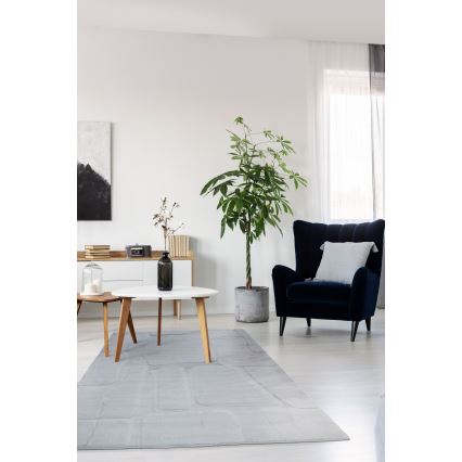 Koberec RABBIT 3D 80x150 cm svetlosivý