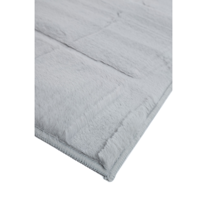 Koberec RABBIT 3D 80x150 cm svetlosivý