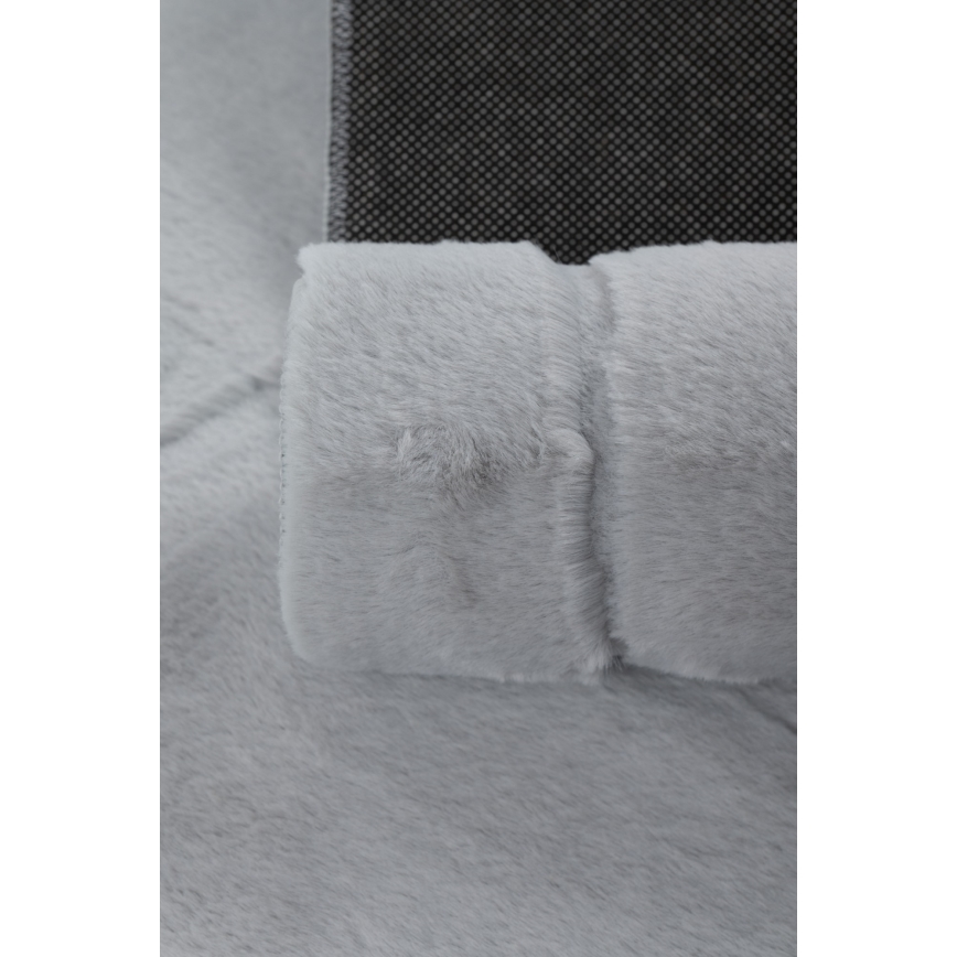 Koberec RABBIT 3D 80x150 cm svetlosivý