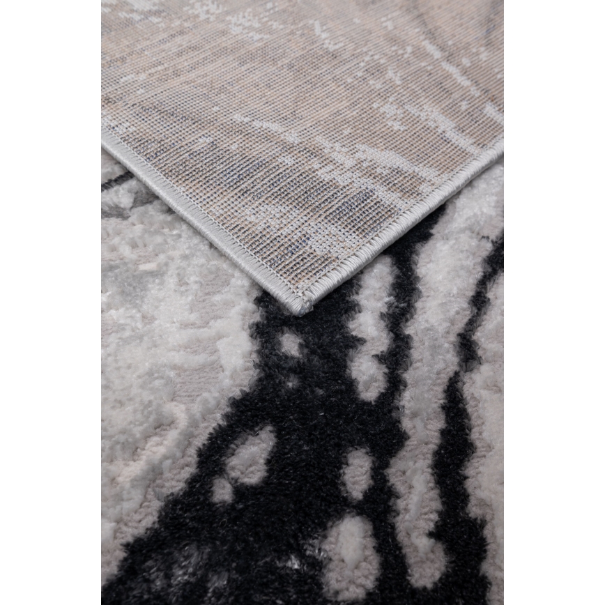 Koberec STONE 120x160 cm, sivá/antracit
