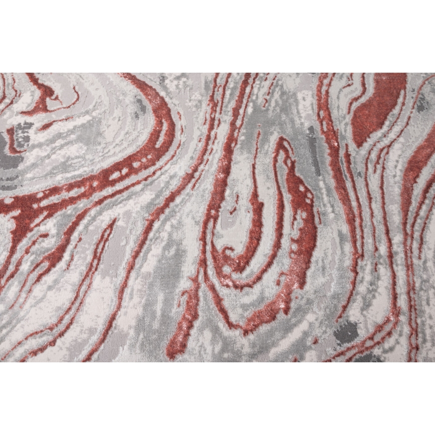 Koberec STONE 80x140 cm ružová/šedá