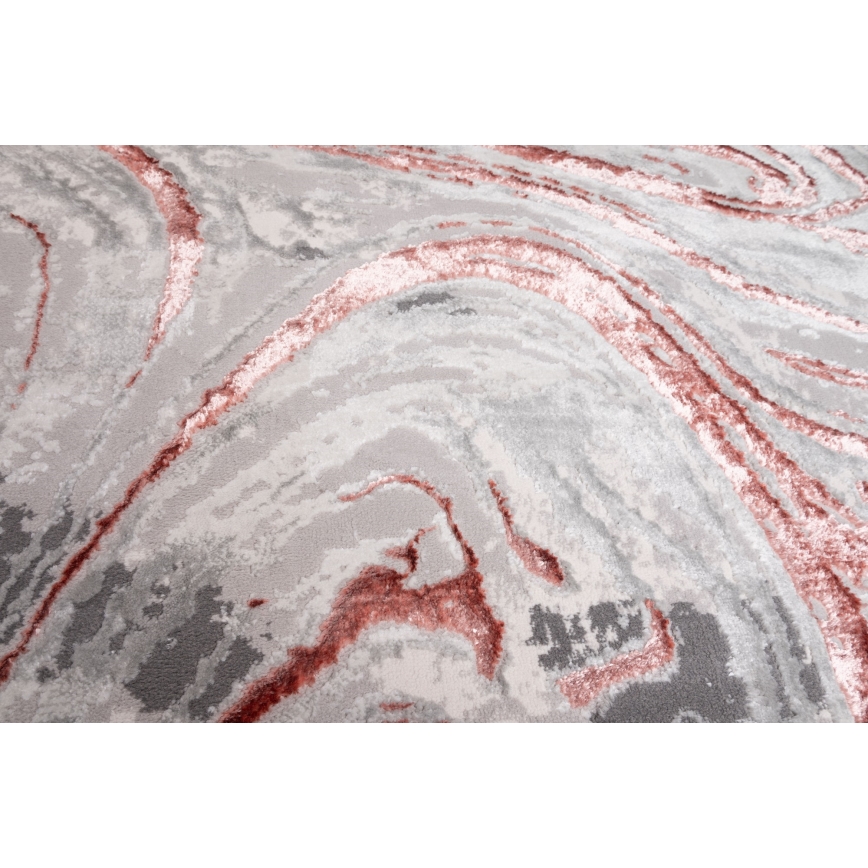 Koberec STONE 80x140 cm ružová/šedá