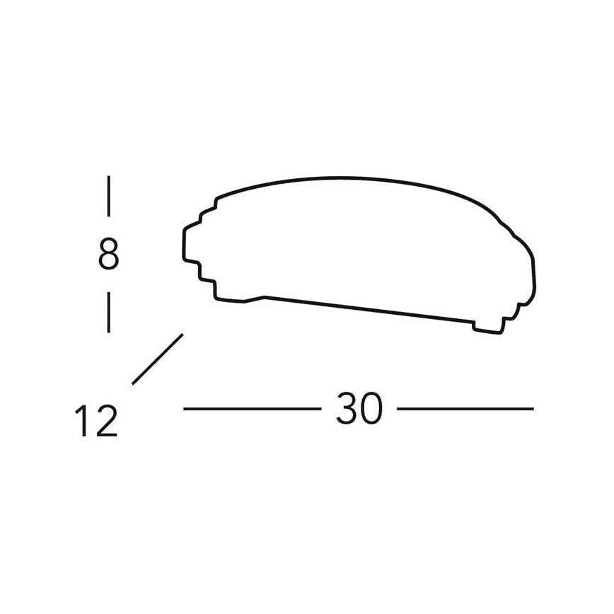 Kolarz 0290.61 - Nástenné svietidlo STIEGEL 1xE27/60W/230V