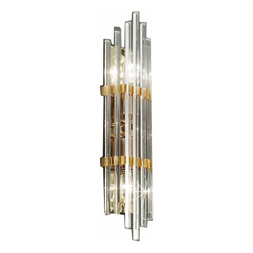 Kolarz 0342.62M.3 - Nástenné svietidlo ONTARIO 2xE14/40W/230V 41 cm 24K zlatý