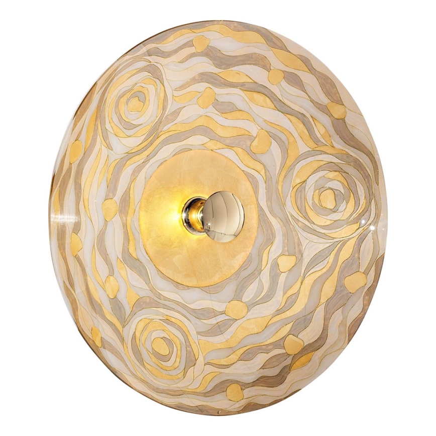 Kolarz 0415.61XL.3.Ch - Nástenné svietidlo LUNA 1xE27/100W/230V 24K zlatý